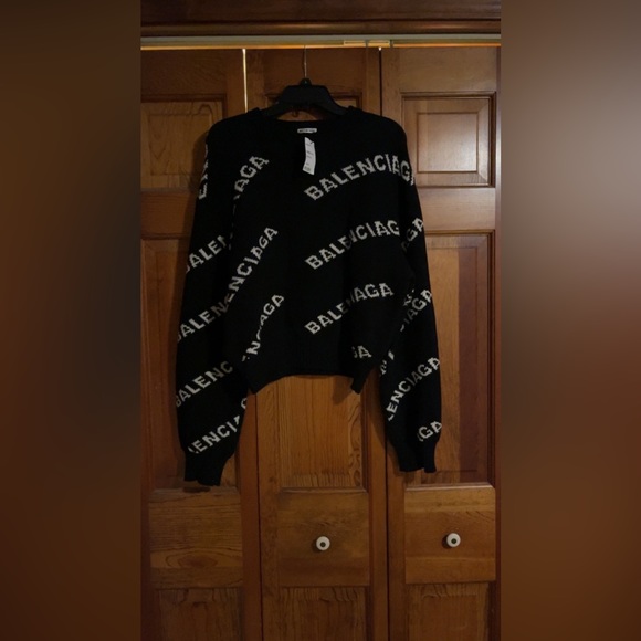 Brand new Balenciaga sweater! NWT! Never worn! Ready for fall & winter weather!